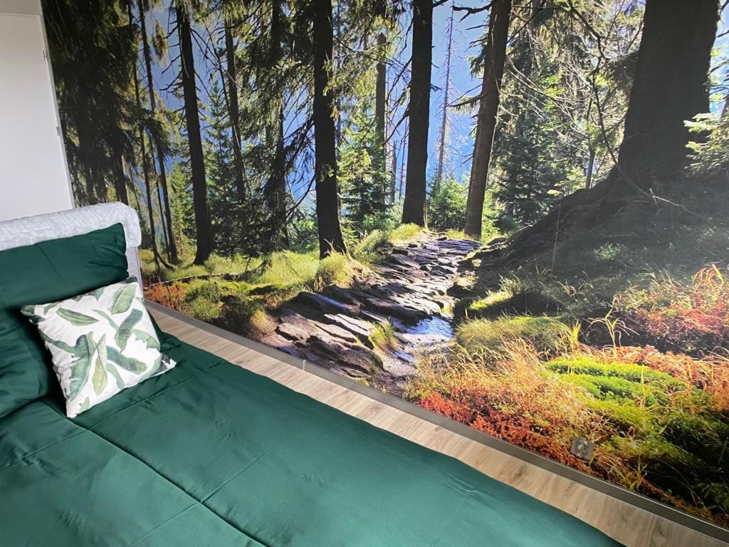 Okno Na Izery Apartment Lesna Bagian luar foto
